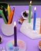 Spell Candles Μωβ 10 τεμάχια Νέα προϊόντα